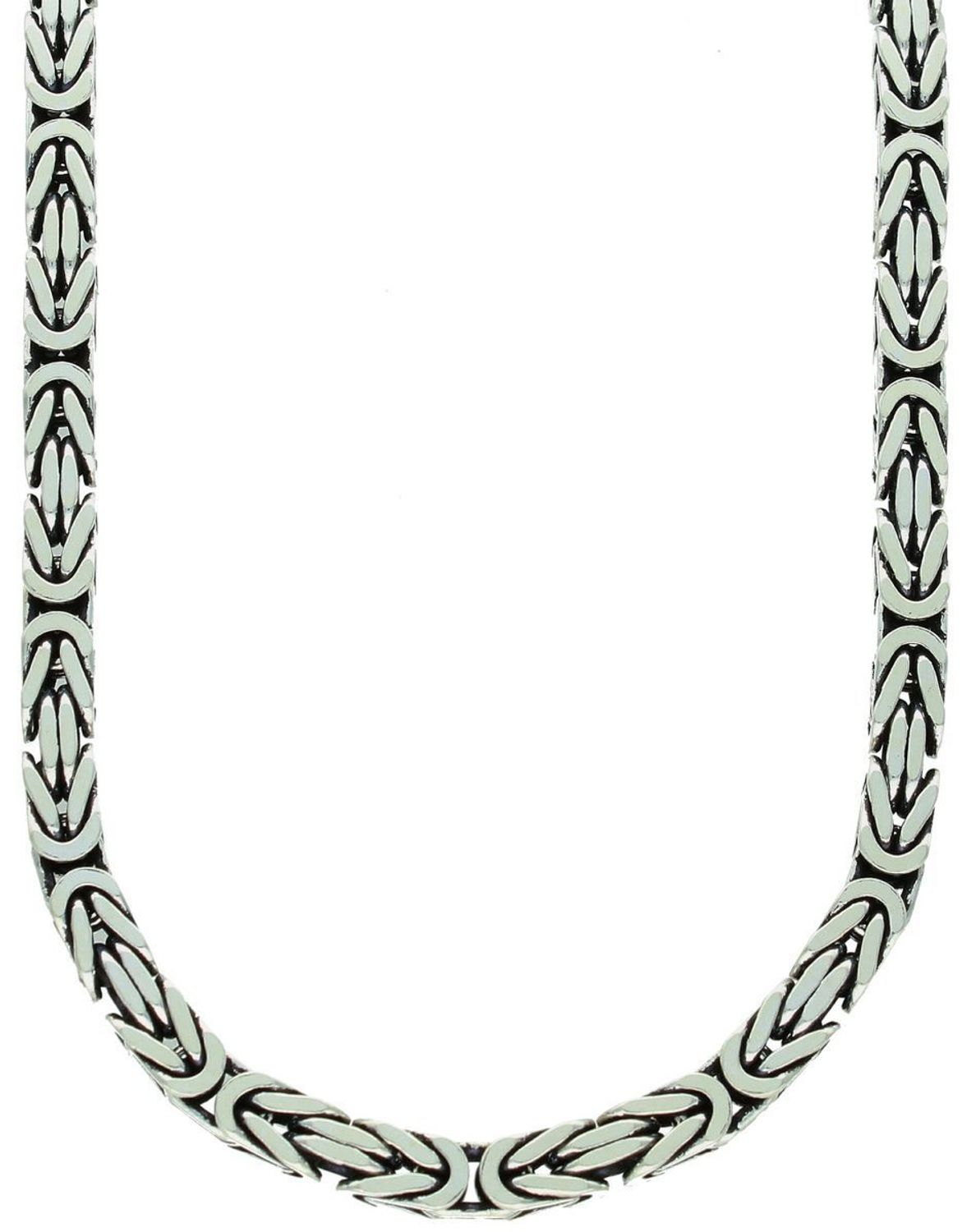 Męski łańcuszek srebrny DIA-LAN-13490-925 o splocie królewskim, szerokość 5,5 mm, długość 60 cm, srebro próby 925, waga 106,30 g. Solidny i elegancki dodatek dla mężczyzny.1.jpg